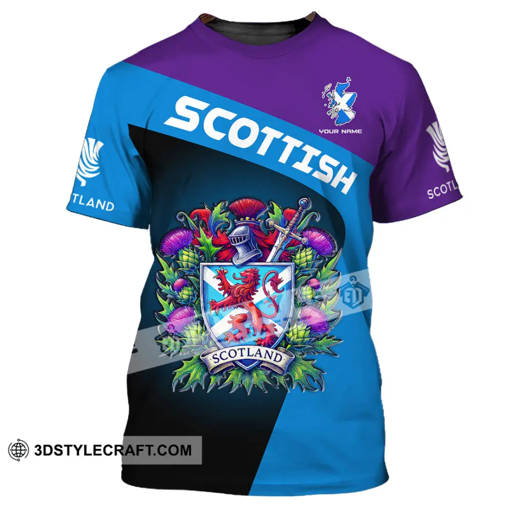 Unisex Shirt - Custom Text Shirt Scottish Shirt T-Shirt / S T-shirt