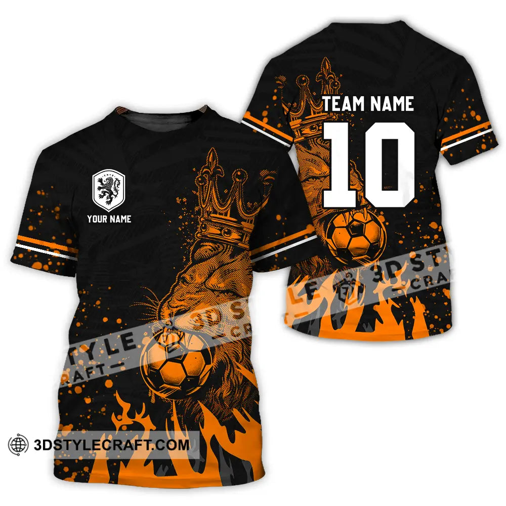 Unisex Shirt - Custom Text Shirt Soccer Shirt T-Shirt / S T-shirt