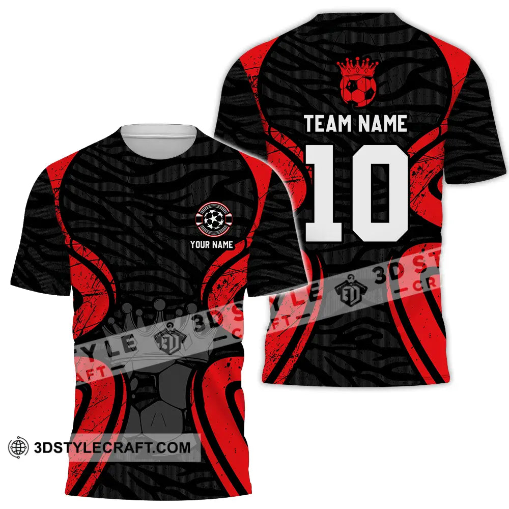 Unisex Shirt - Custom Text Shirt Soccer Shirt T-Shirt / S T-shirt