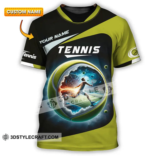Unisex Shirt - Custom Text Shirt Tennis Shirt T-shirt