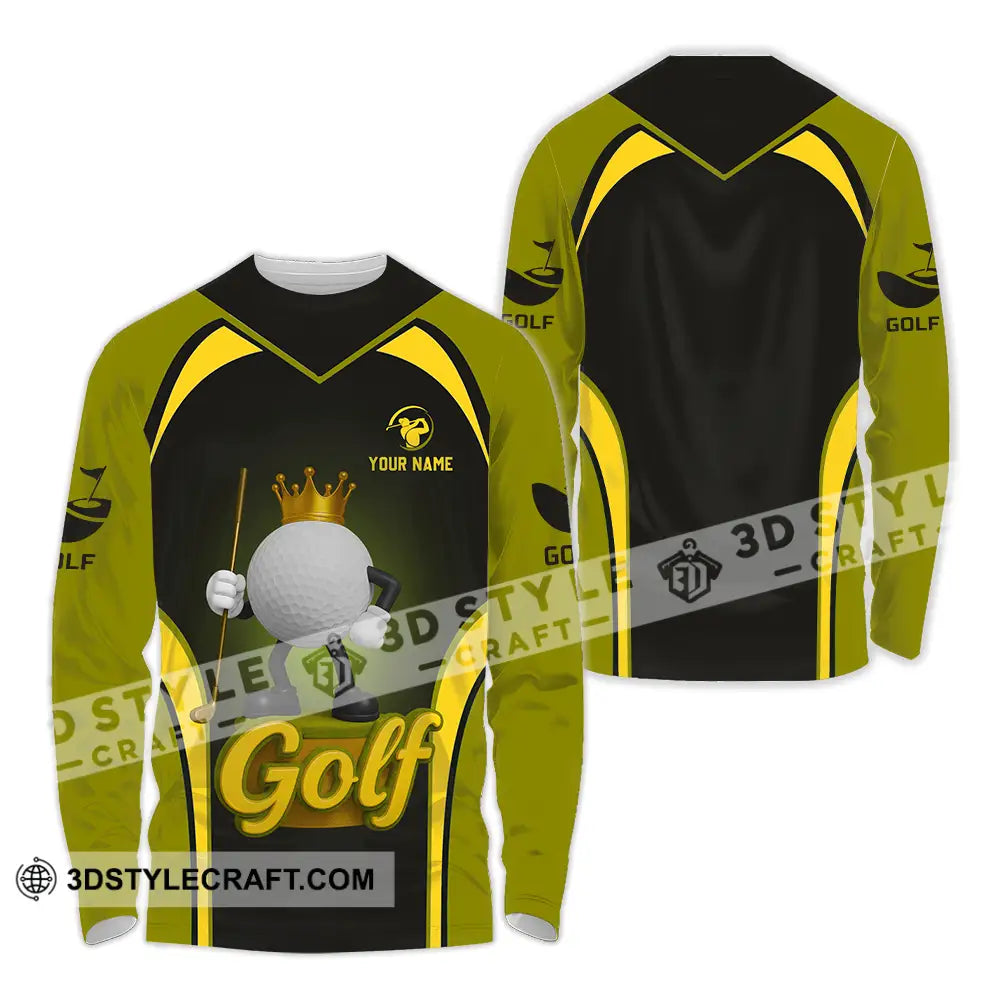 Unisex Shirt - Custom The Golf Shirt Long Sleeve Shirt / S T-shirt