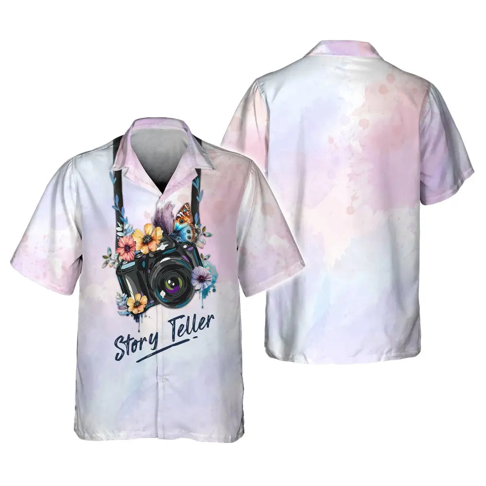 Unisex Shirt Photographer Story Teller T-Shirt For Photographers Polo / S T-Shirt