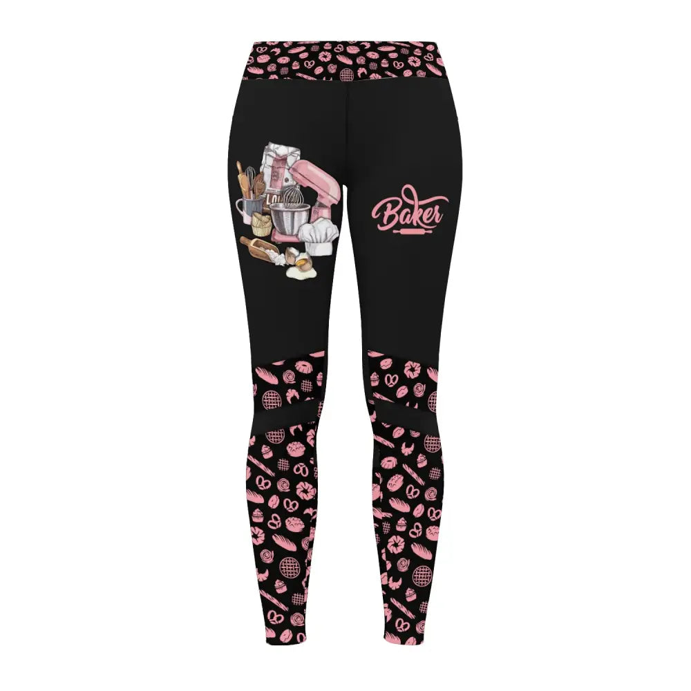 Women Clothing Baker Sportwear Legging Pants For