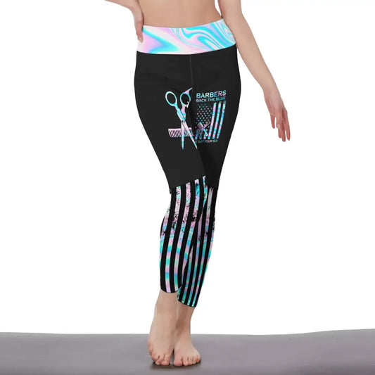 Women Clothing Barber Sportwear Legging Pants For S