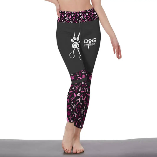 Women Clothing Groomer Sportwear Legging Pants For S