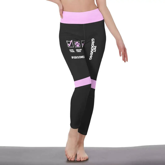Women Clothing Groomer Sportwear Legging Pants For S