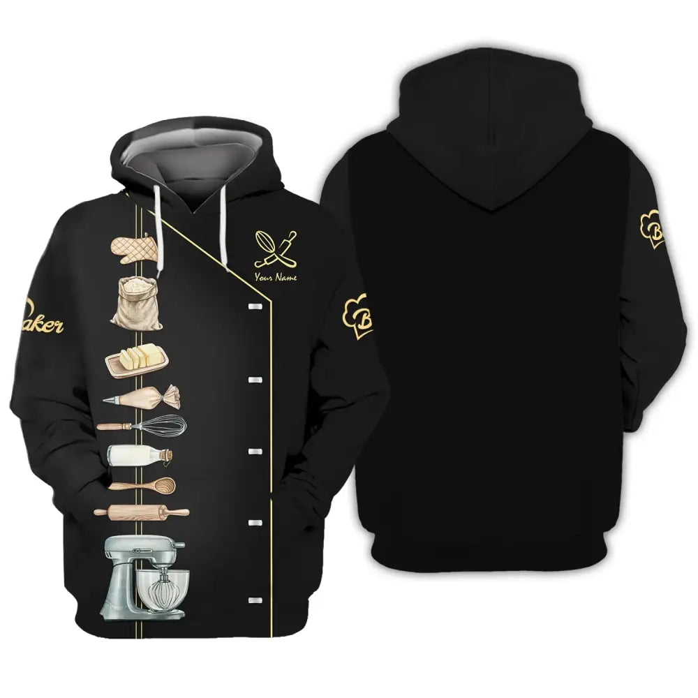 Women Shirt Baking Lover Baker Hoodie Sportwear / S T-Shirt