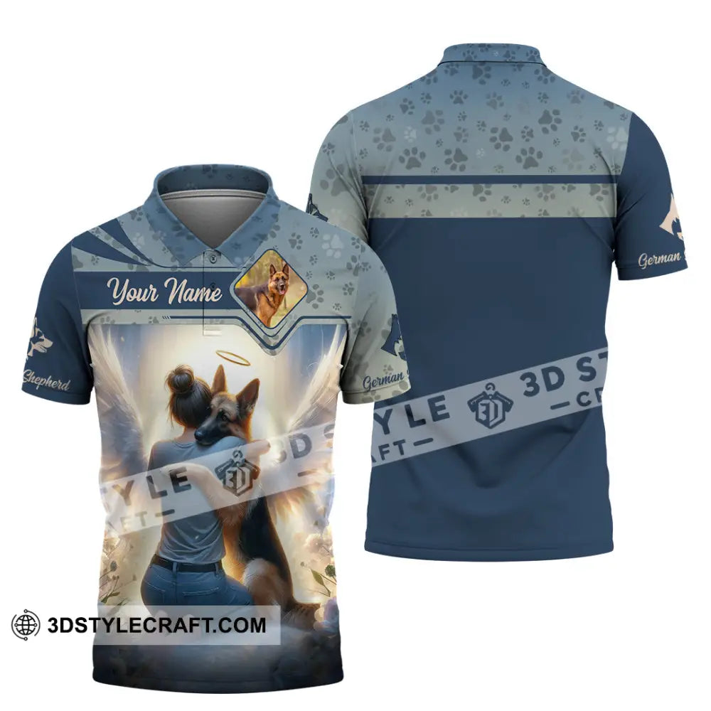 Women Shirt - Custom German Shepherd Shirt Polo Shirt / S T-shirt