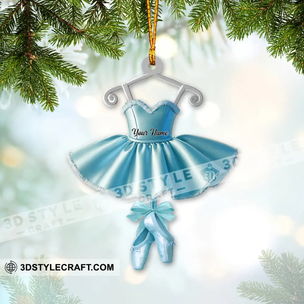 Ballet Home Decor Christmas Ornament Personalized Ornament Ornament