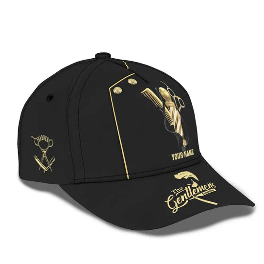 Barber Classic Cap, Hairstylist Hat, Unisex Barber Hat style option 3