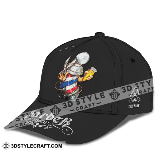 Barber Classic Cap, Hairstylist Hat, Unisex Barber Hat style option 3