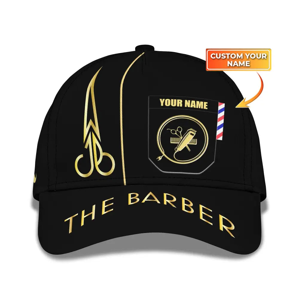 Barber Classic Cap Hairstylist Hat Unisex T-Shirt