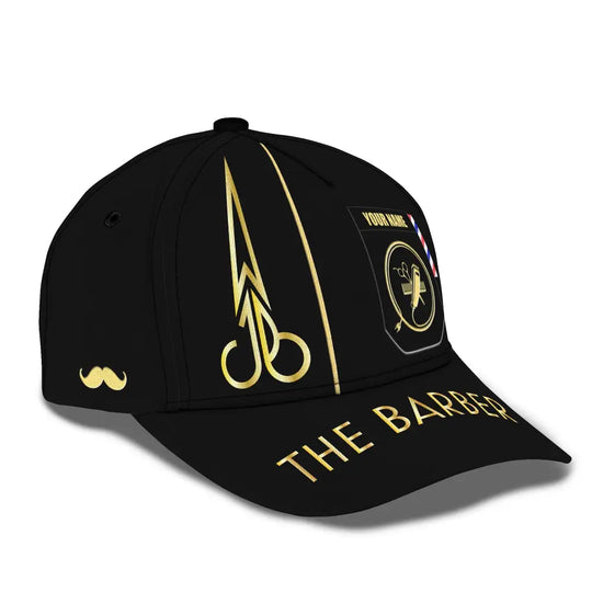 Barber Classic Cap, Hairstylist Hat, Unisex Barber Hat style option 2