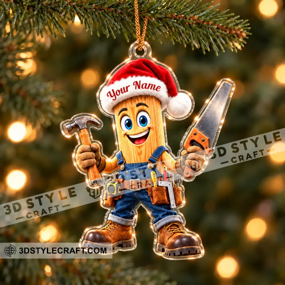 Carpenter Home Decor Christmas Ornament Personalized Ornament - Ornament