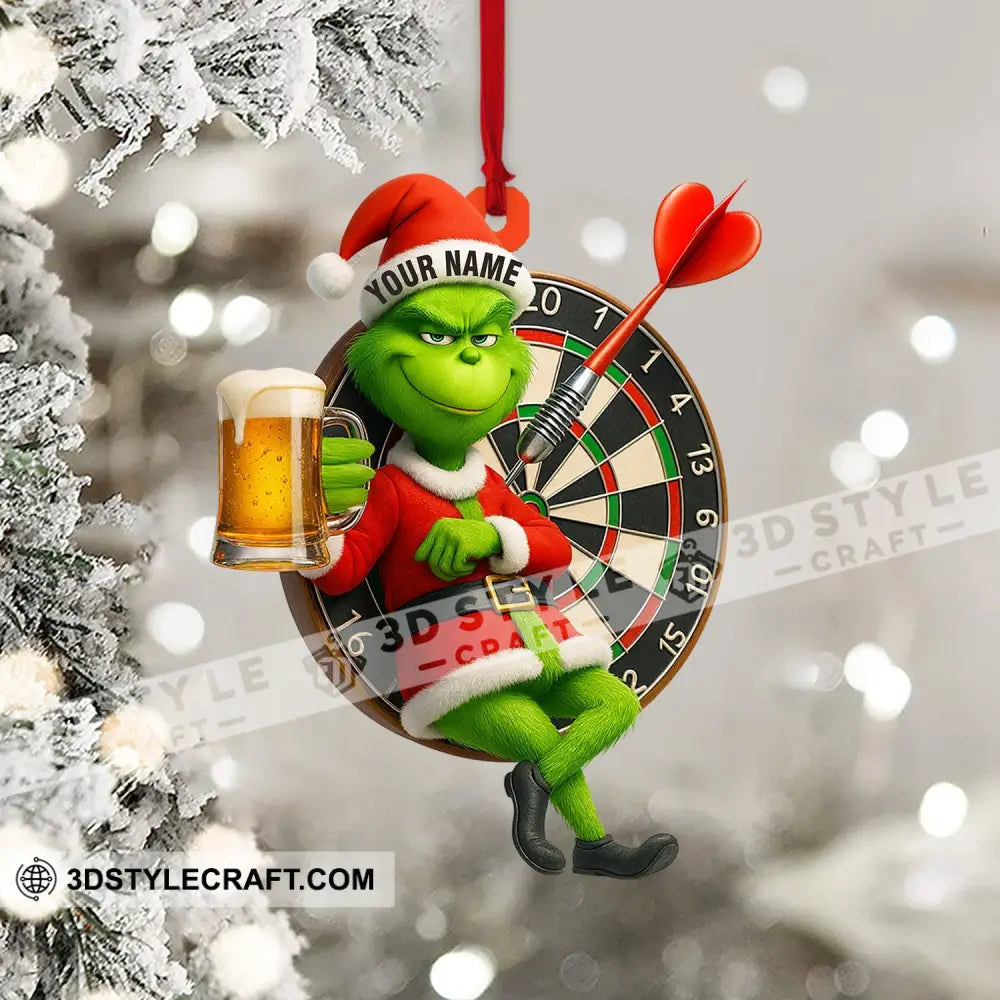 Christmas Darts Lover Home Decor Christmas Ornament Personalized Ornament Ornament