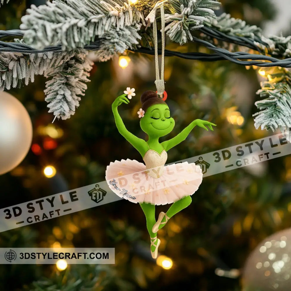 Christmas ELF Ballet Home Decor Christmas Ornament Personalized Ornament Ornament