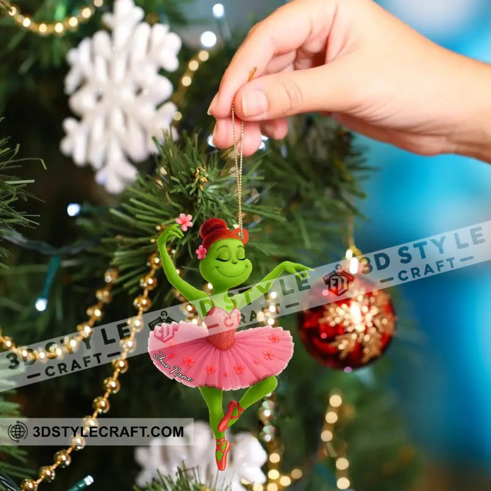 Christmas ELF Ballet Home Decor Christmas Ornament Personalized Ornament Ornament