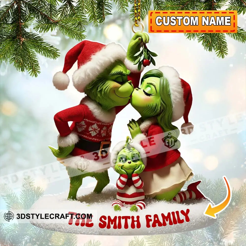 Christmas Family Home Decor Christmas Ornament Personalized Ornament 3.54’’ / 1 Ornament Ornament