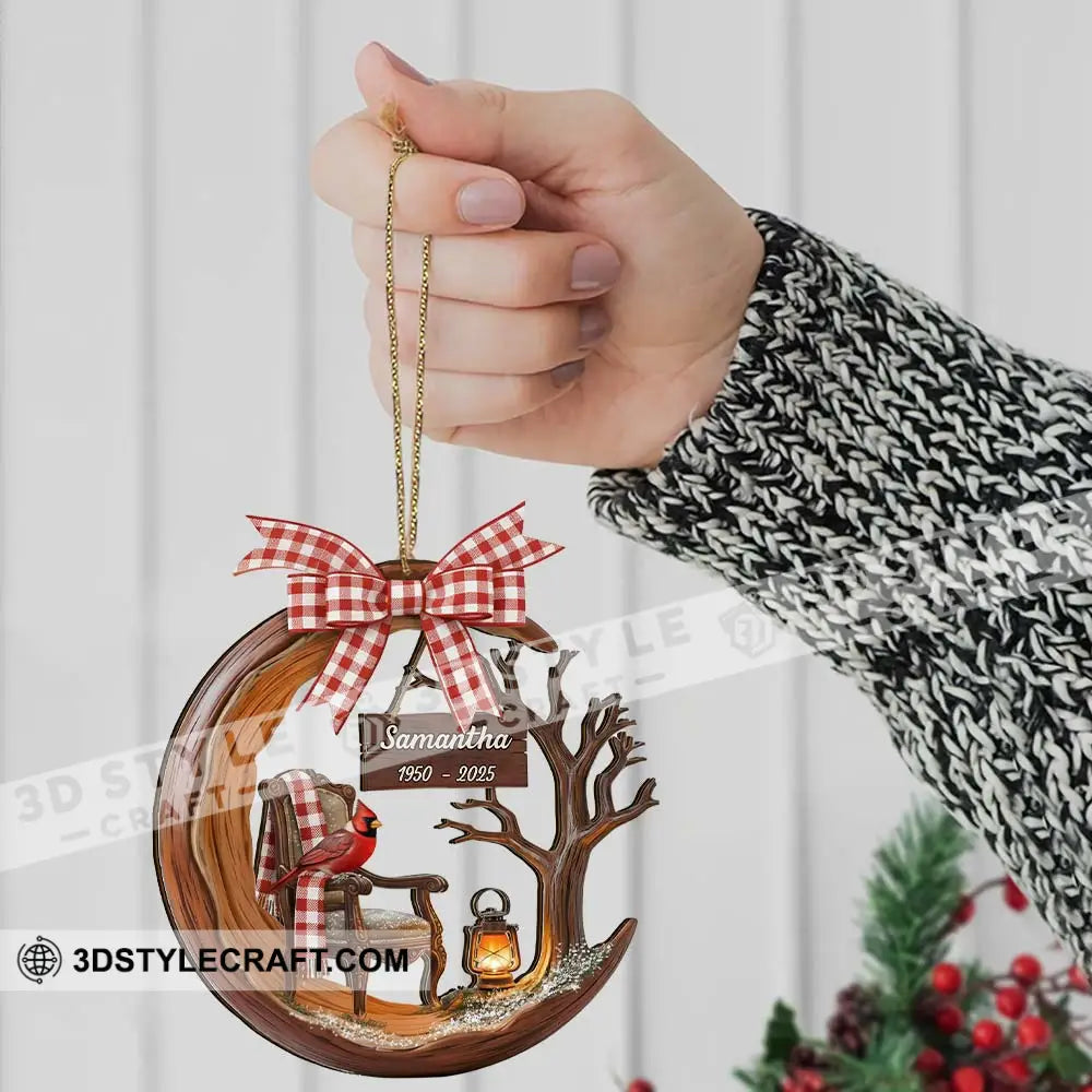 Christmas Memorial Home Decor Christmas Ornament Personalized Ornament Ornament