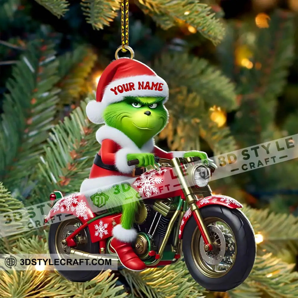 Christmas Rider ELF Home Decor Christmas Ornament Personalized Ornament Ornament