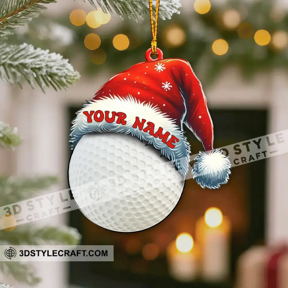 Christmas Sports Ball Home Decor Christmas Ornament Personalized Ornament Ornament