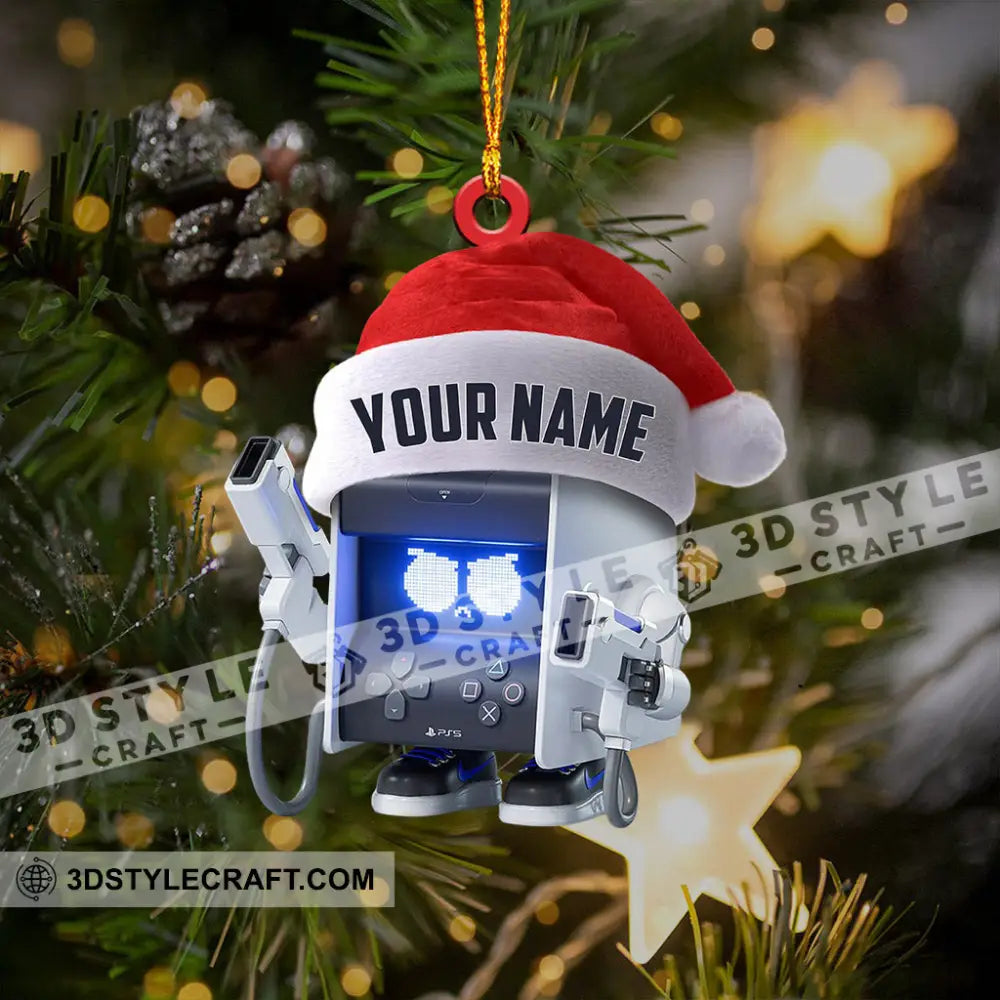 Closed Circuit Television Christmas Ornament Personalized