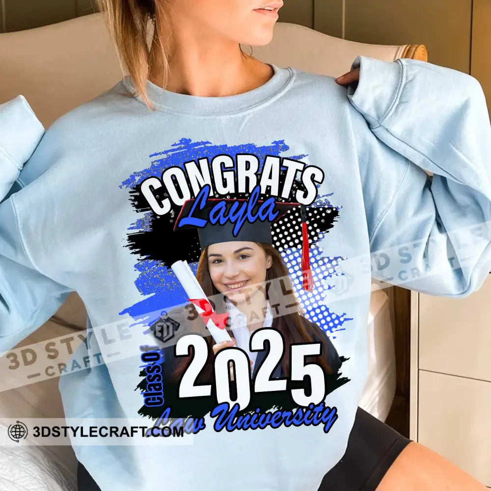 Congrats Graduation - Personalized T-Shirt Apparel