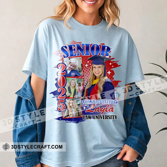 Congrats Graduation - Personalized T-Shirt style option 3