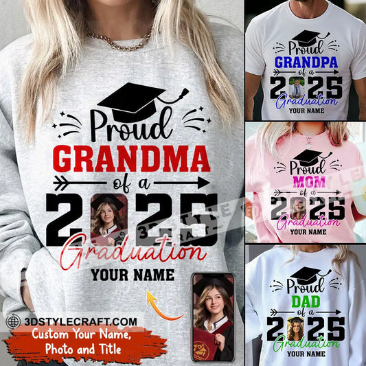 Congrats Graduation - Personalized T-Shirt Classic Tee/Unisex Tee / White / S Apparel