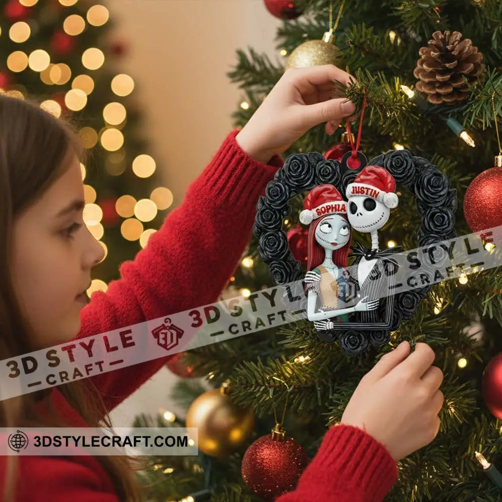 Couple Home Decor Christmas Ornament Personalized Ornament Ornament