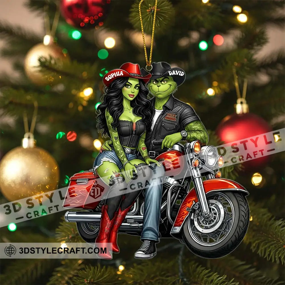 Couple Swag Home Decor Christmas Ornament Personalized Ornament Ornament