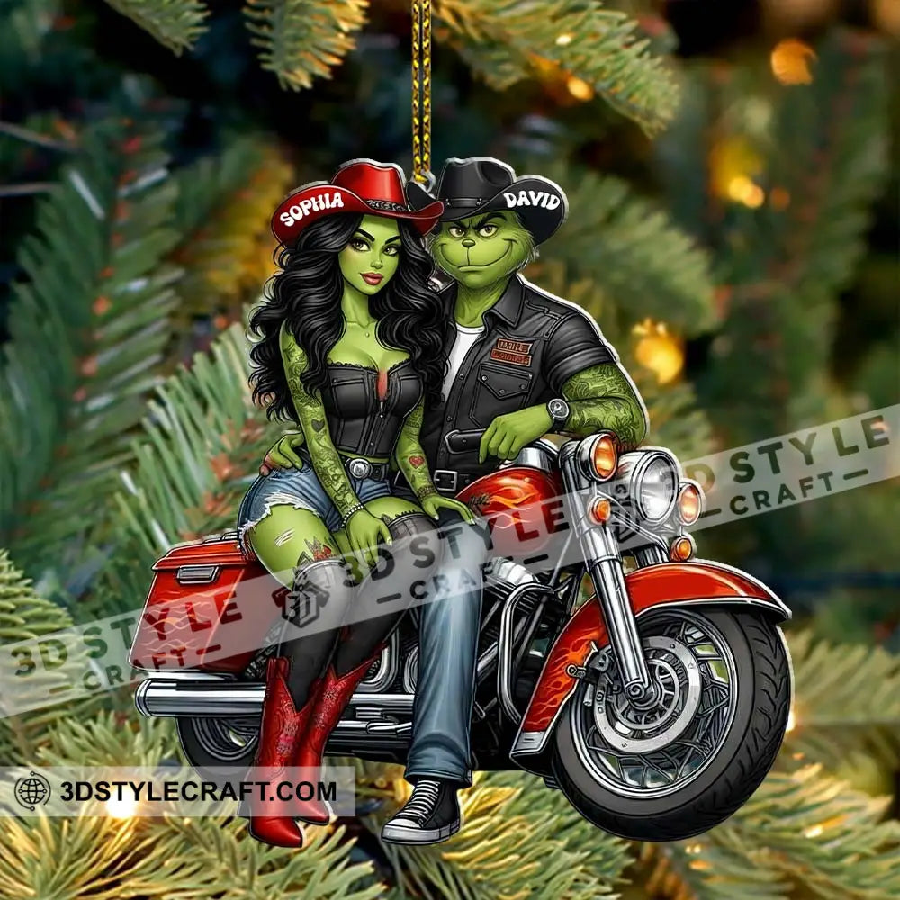 Couple Swag Home Decor Christmas Ornament Personalized Ornament Ornament