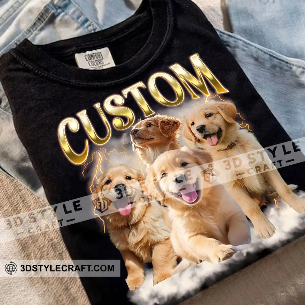 Custom Background And Name Pet Lover Shirt - Personalized Sweatshirt Apparel