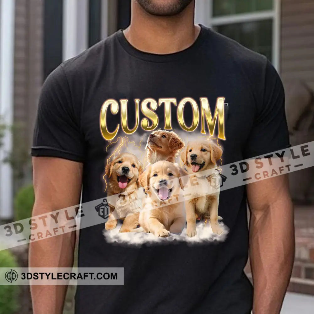 Custom Background And Name Pet Lover Shirt - Personalized Sweatshirt Apparel