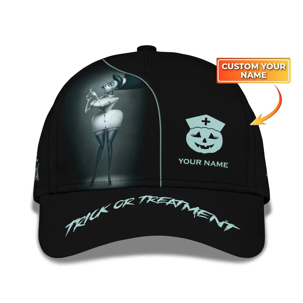 Custom Woman Classic Cap Halloween Hat For T-Shirt