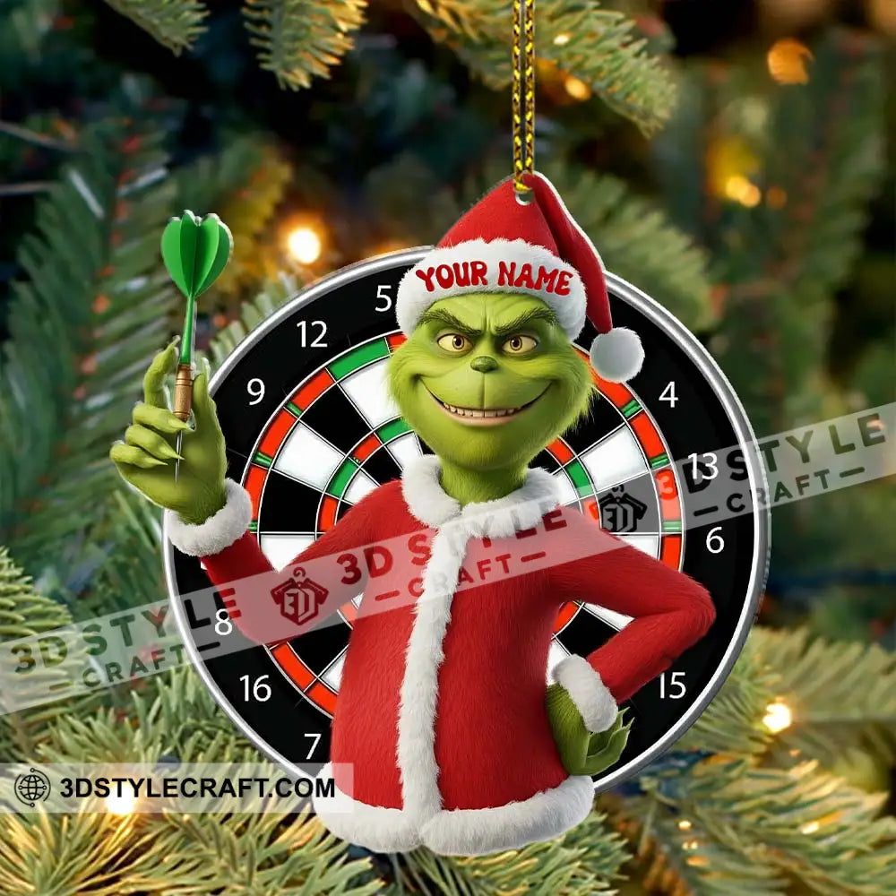 Darts Lover Home Decor Christmas Ornament Personalized Ornament Ornament