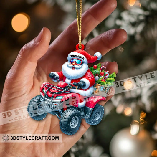 Driver Santa Home Decor Christmas Ornament Personalized Ornament Ornament