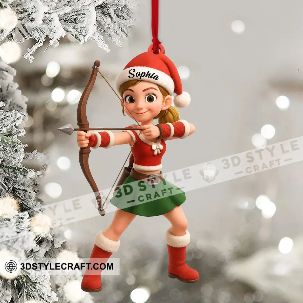 ELF Christmas Home Decor Christmas Ornament Personalized Ornament Ornament