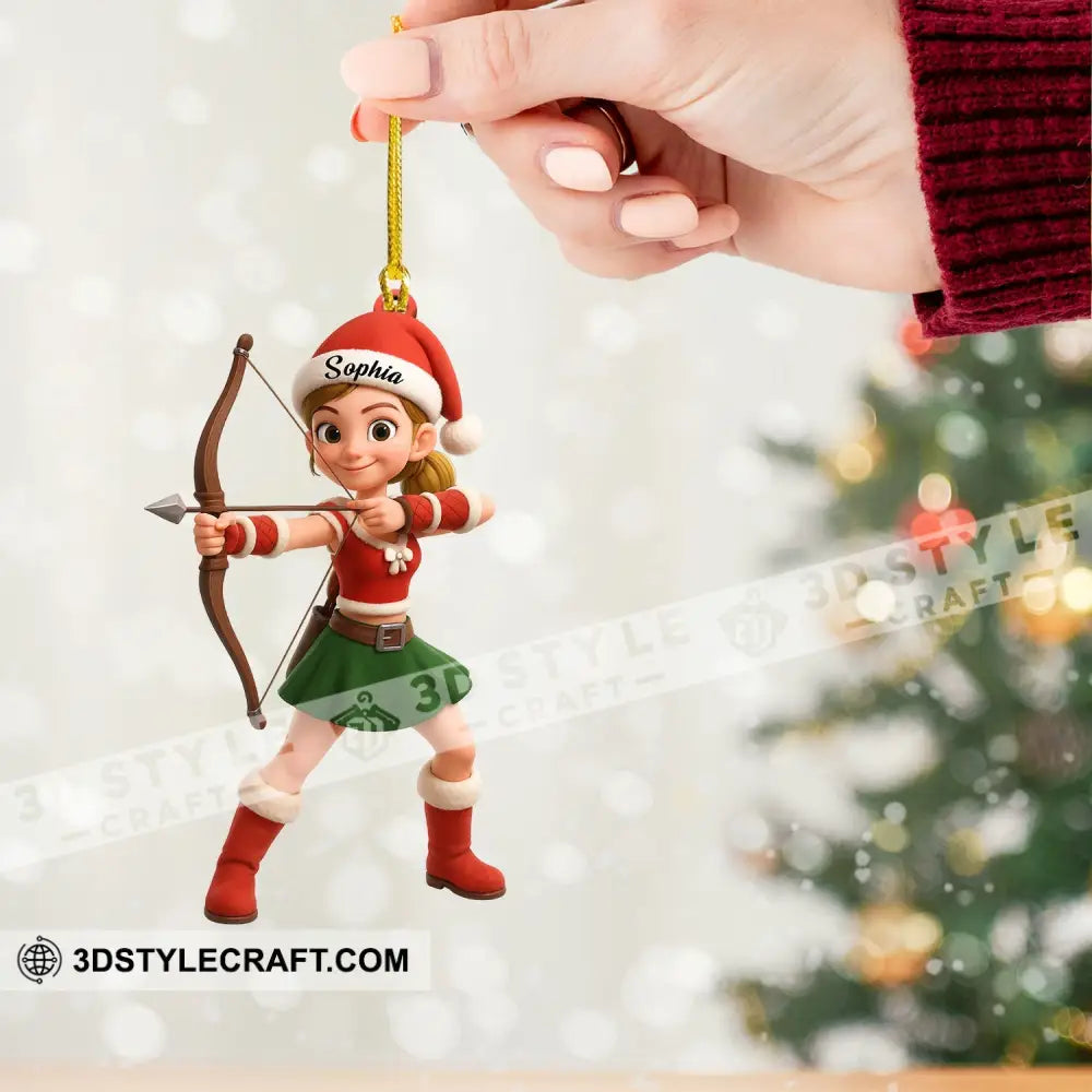 ELF Christmas Home Decor Christmas Ornament Personalized Ornament Ornament