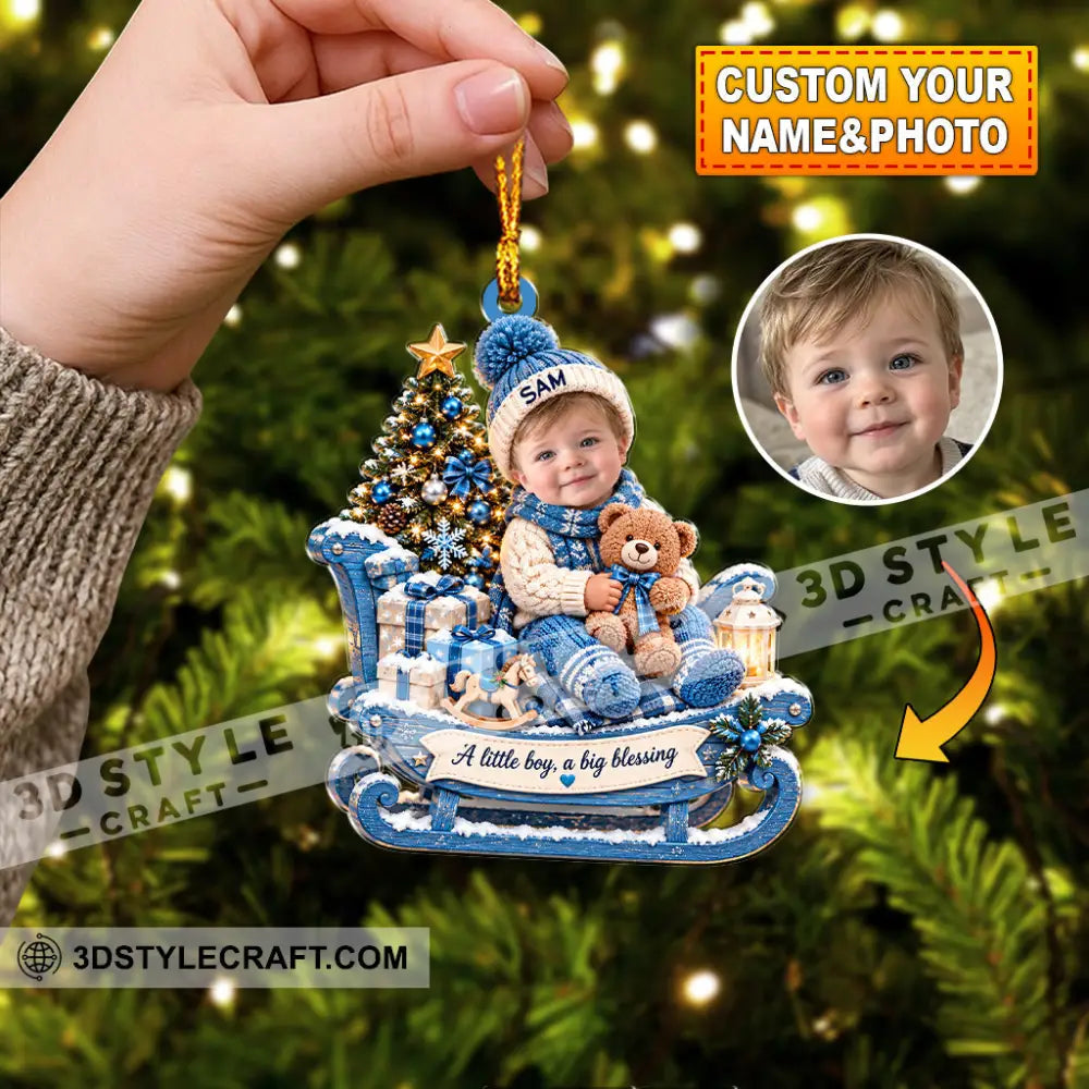 First Christmas Baby Home Decor Christmas Ornament Personalized Ornament - Ornament