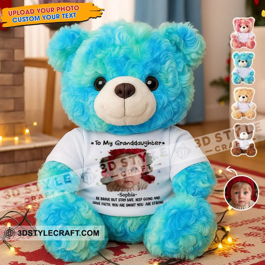 First Christmas Baby, Personalized Teddy Bear Shirt style option 1