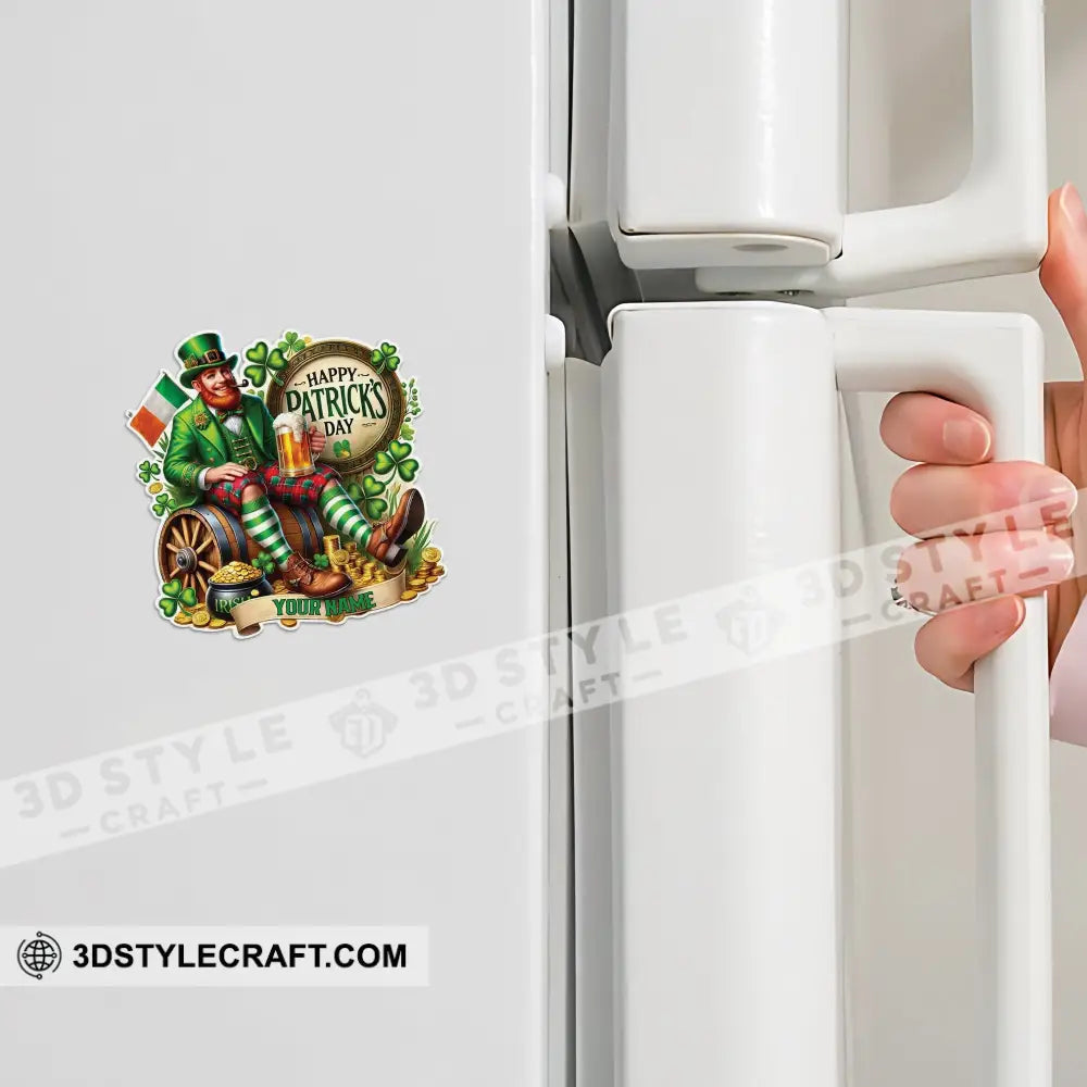 Happy St Patrick’s Day Fridge Magnet - Personalized