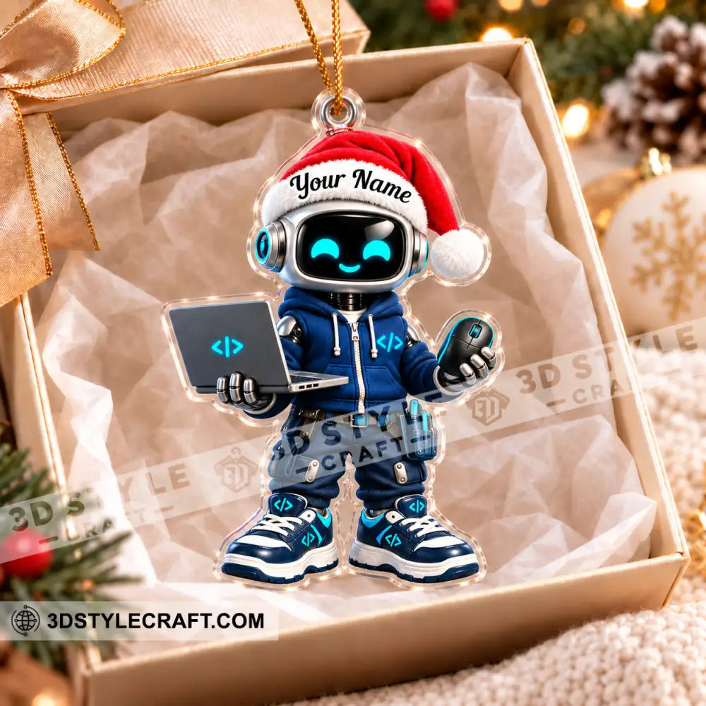 IT Home Decor Christmas Ornament Personalized Ornament - Ornament