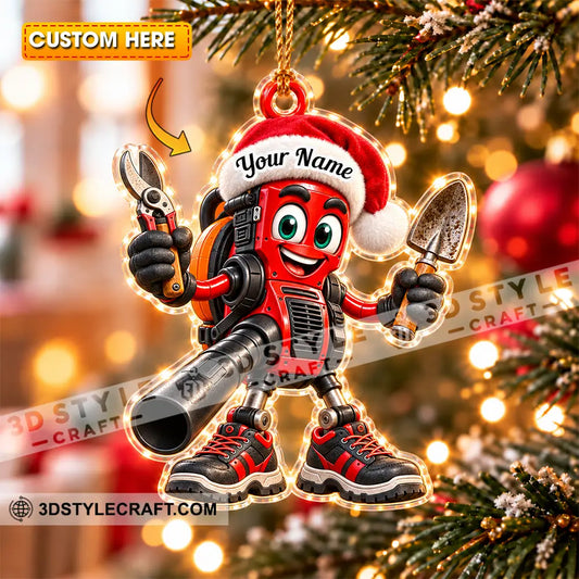 Landscaper Home Decor Christmas Ornament Personalized Ornament - 3.54’’ / 1 Ornament - Ornament