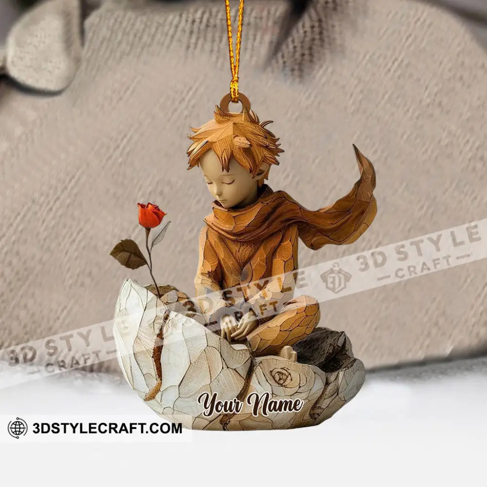 Little Prince Home Decor Christmas Ornament Personalized