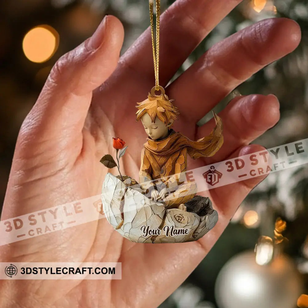 Little Prince Home Decor Christmas Ornament Personalized
