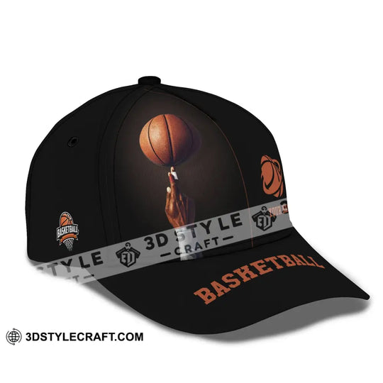 Man Cap, Personalized Basketball Classic Cap, Basketball Hat, Gift for Basketball Lovers style option 3