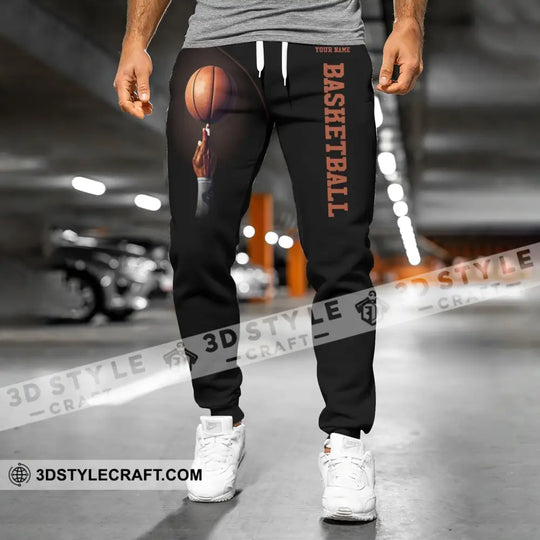 Man Clothing, Custom Basketball Jogger, Basketball Jogger Pants, Gift for Basketball Lovers style option 2