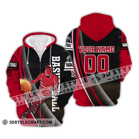 Man Shirt, Basketball Shirt, Custom Name T-Shirt, Basketball Man, Gift for Basketball Player style option 3