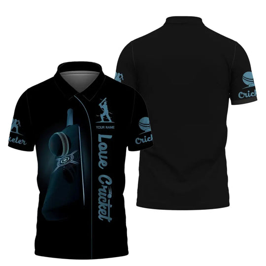Man Shirt, Cricket Shirt, Custom Name Cricket T-Shirt, Gift for Cricket Lover style option 4